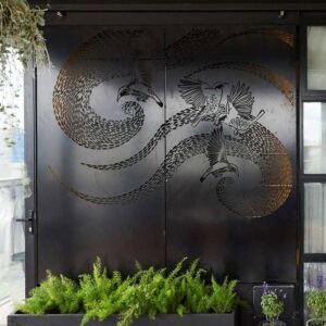 The Wattle Bird Art Screen