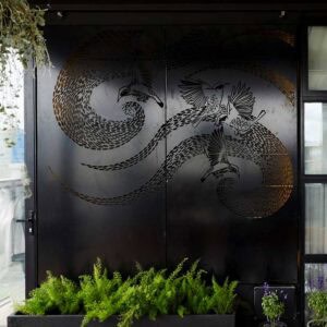 The Wattle Bird Art Screen