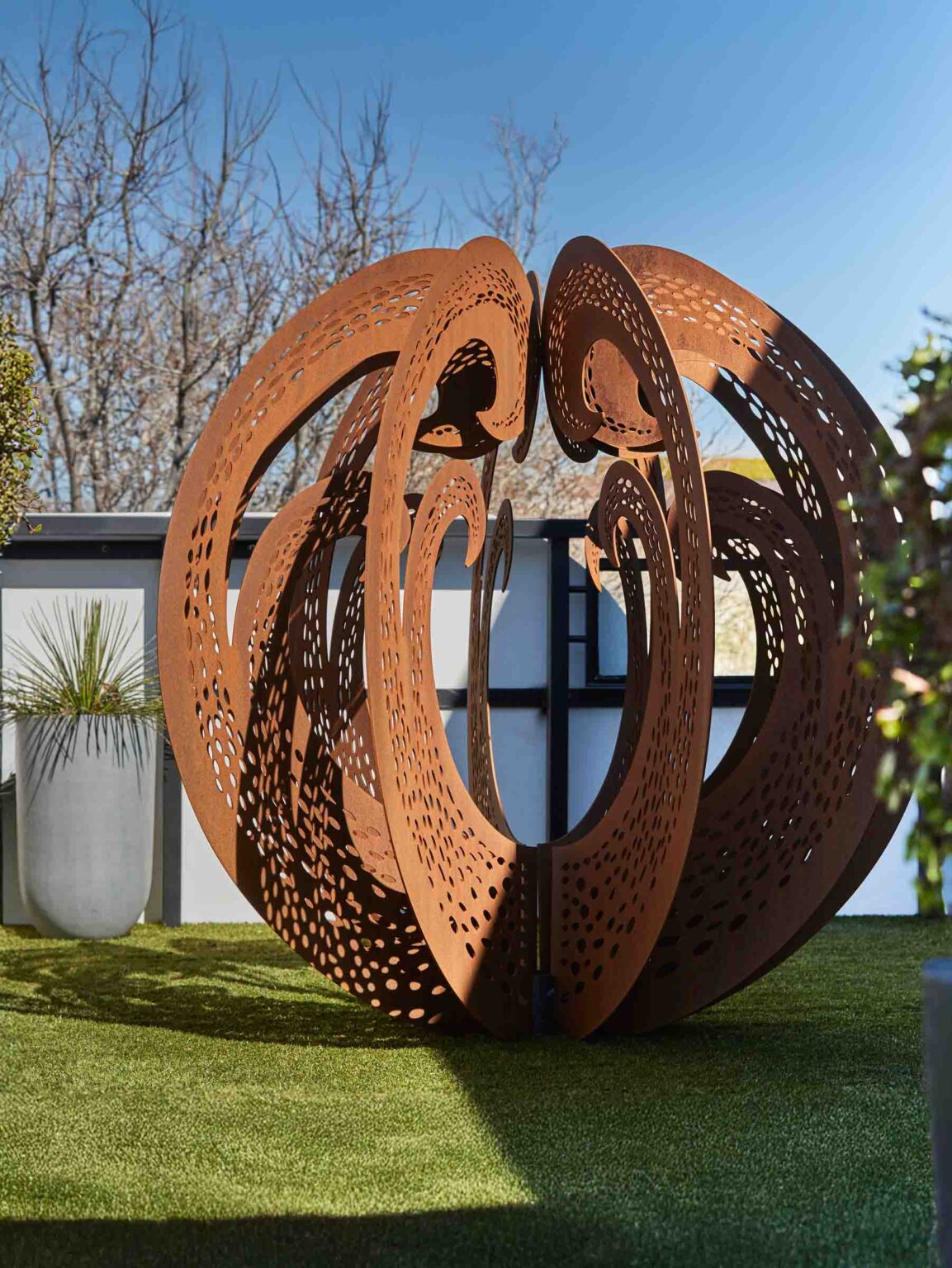 Wattle Bird Sculpture